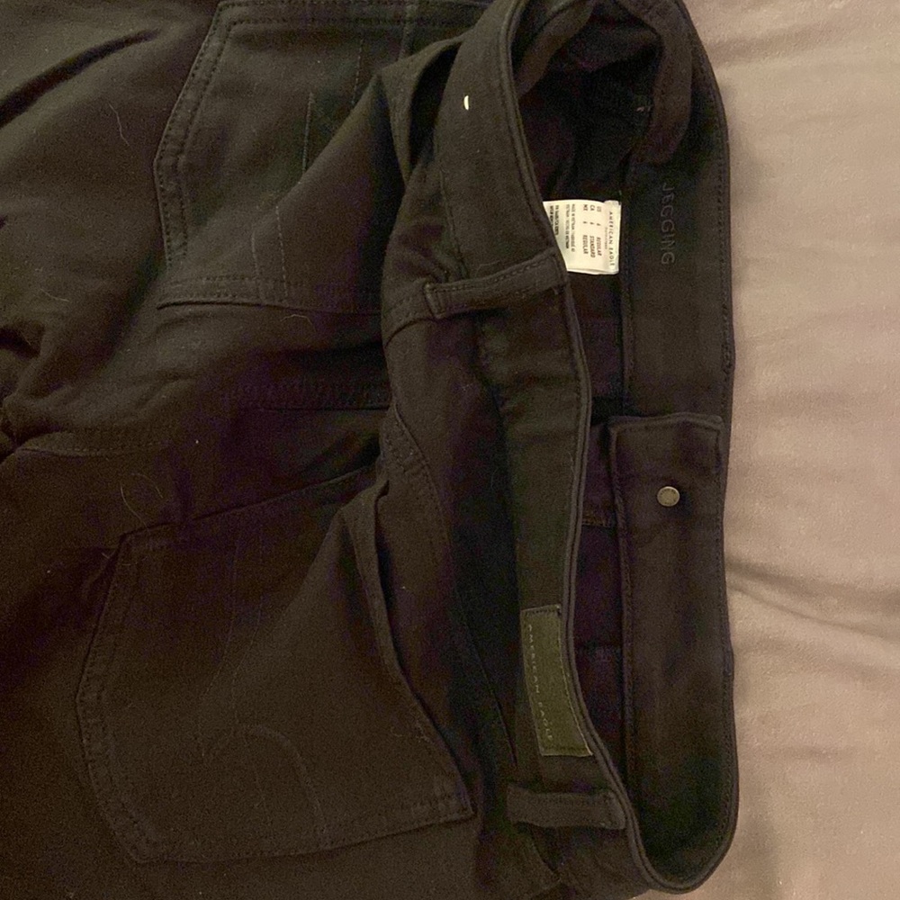 NWT American Eagle black jegging - Picture 5 of 5